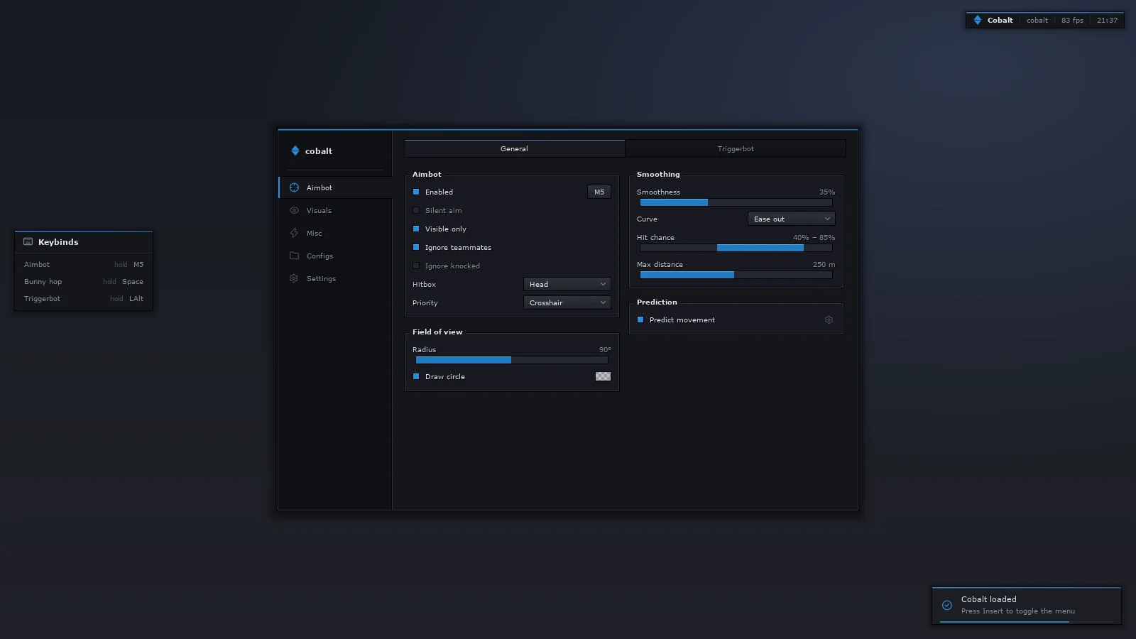 Cobalt aimbot